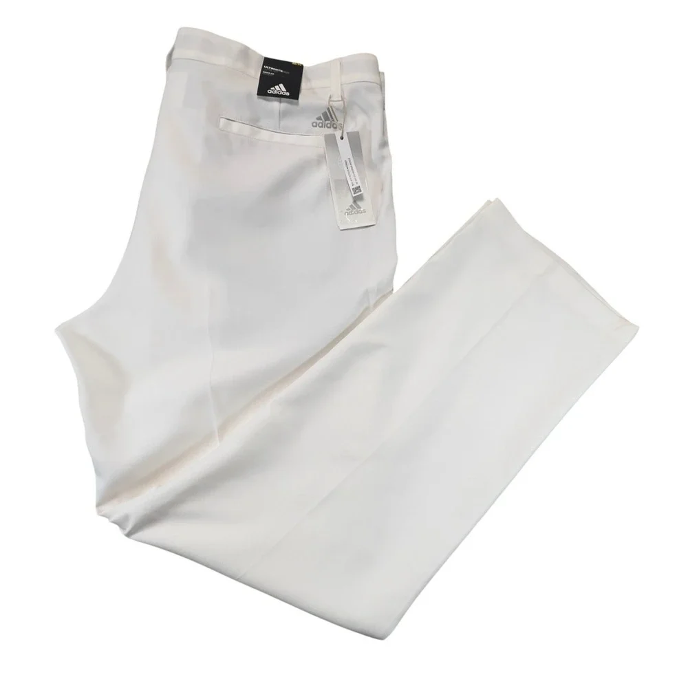 Adidas Ultimate365 Performance Golf Pant Regular 38WX30L White‎ Wicking Comfort